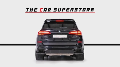 BMW X5 50i MSport GCC-AGMC Full Service History-BMW Individual Interior-Aero Dynamic Package-6