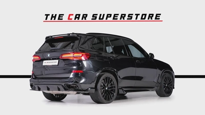 BMW X5 50i MSport GCC-AGMC Full Service History-BMW Individual Interior-Aero Dynamic Package-7