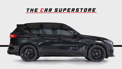 BMW X5 50i MSport GCC-AGMC Full Service History-BMW Individual Interior-Aero Dynamic Package-8