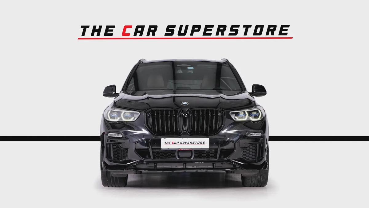 BMW X5 50i MSport GCC-AGMC Full Service History-BMW Individual Interior-Aero Dynamic Package-2-2