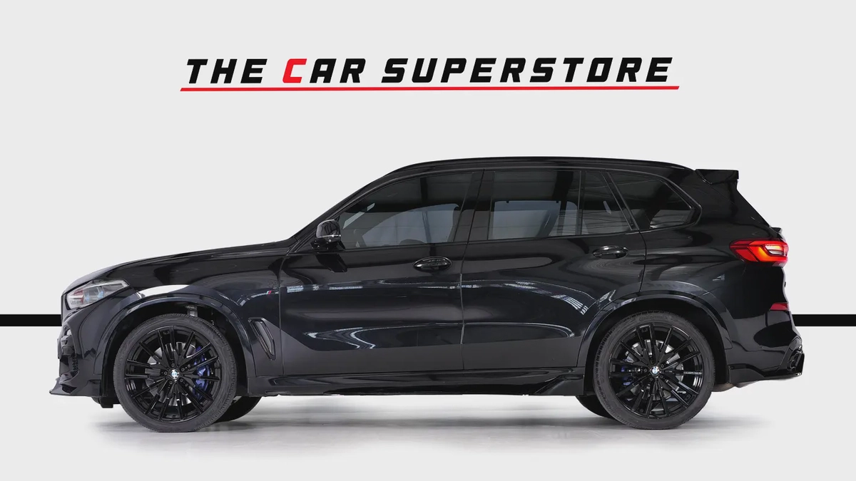 BMW X5 50i MSport GCC-AGMC Full Service History-BMW Individual Interior-Aero Dynamic Package-4-4