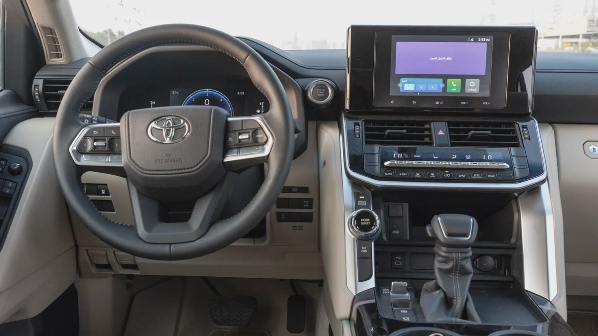 2026 Toyota Land Cruiser GXR 3.3L AT Diesel (Black-Beige) Basic-4-4