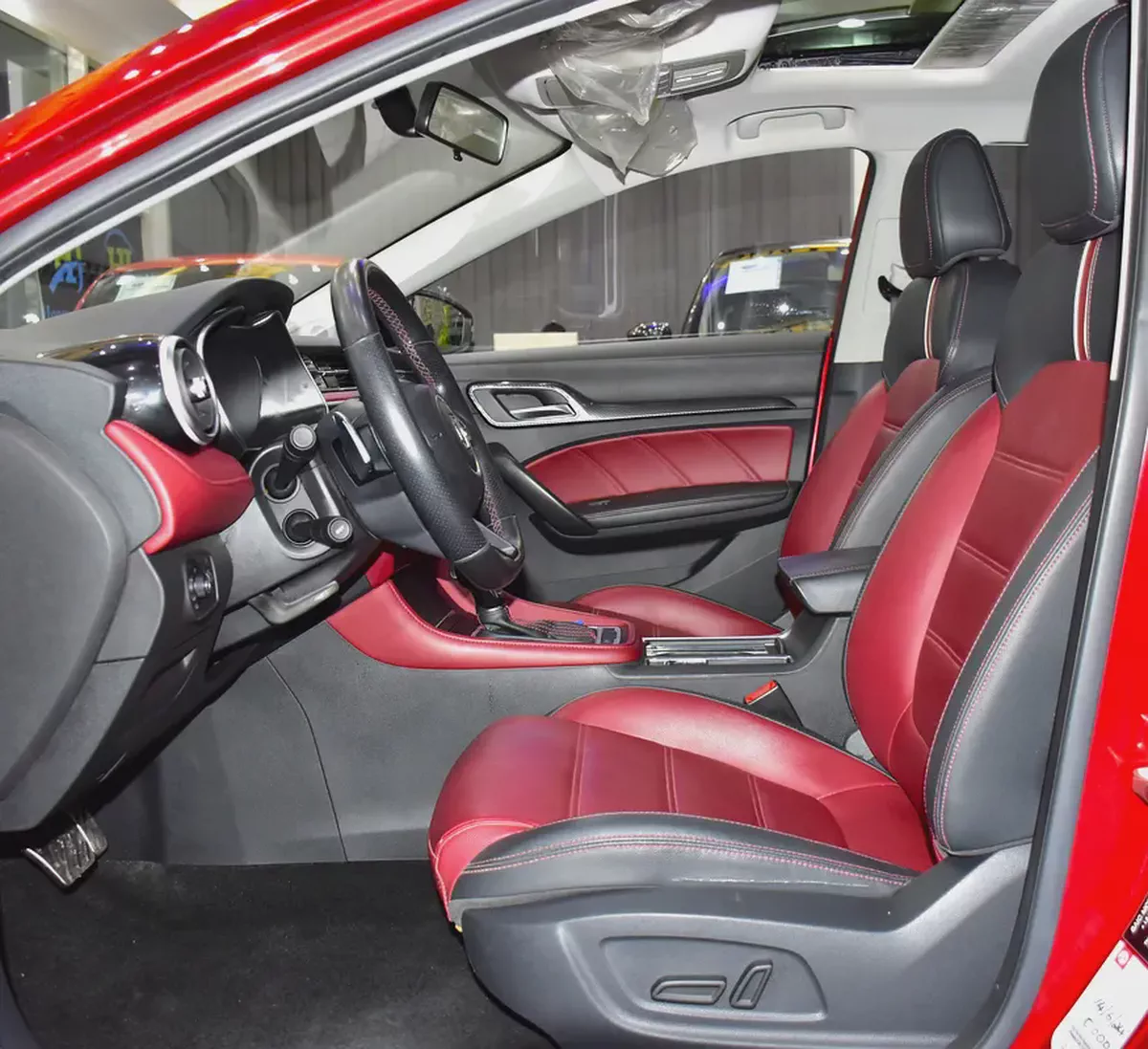AED 468 EMi for 5Yrs | MG MG6 20T Trophy ( 2022 Model ) in Red Color GCC Specs-9-9
