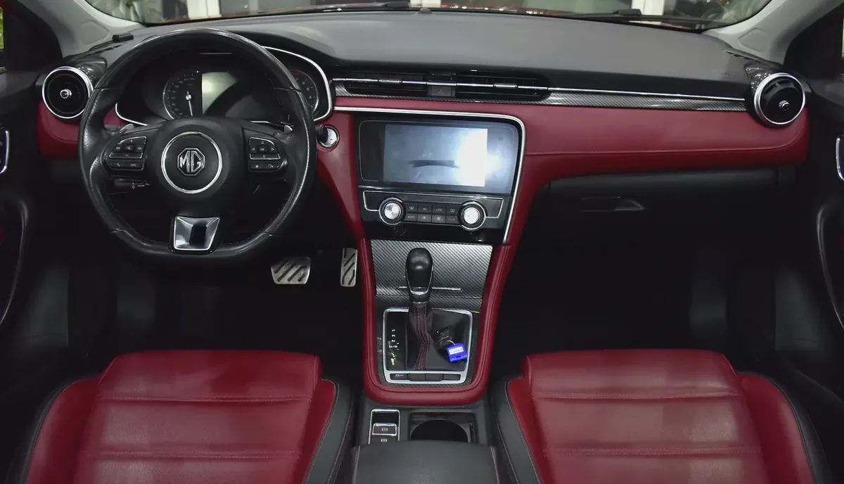 AED 468 EMi for 5Yrs | MG MG6 20T Trophy ( 2022 Model ) in Red Color GCC Specs-10-10