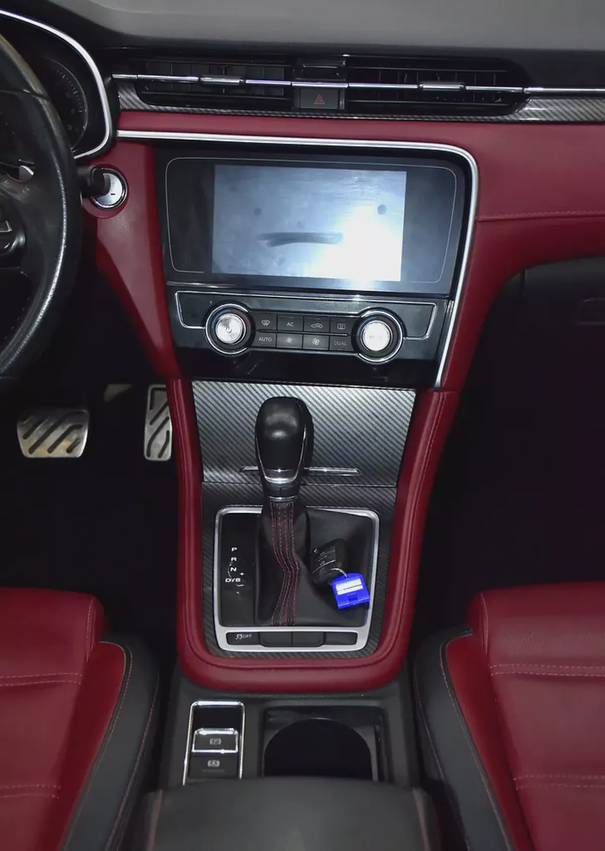 AED 468 EMi for 5Yrs | MG MG6 20T Trophy ( 2022 Model ) in Red Color GCC Specs-14-14