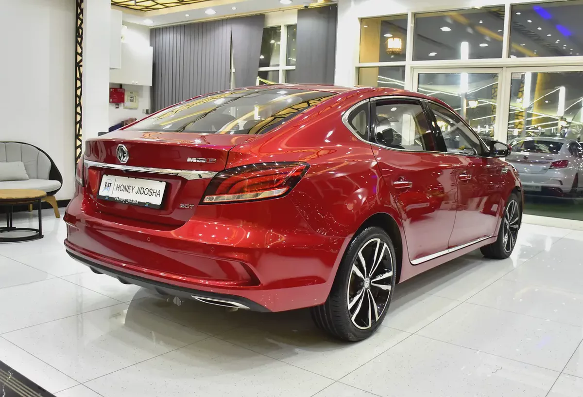 AED 468 EMi for 5Yrs | MG MG6 20T Trophy ( 2022 Model ) in Red Color GCC Specs-5-5