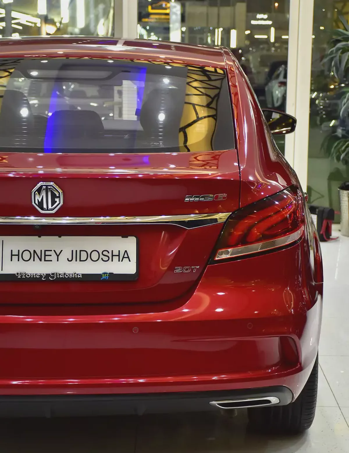 AED 468 EMi for 5Yrs | MG MG6 20T Trophy ( 2022 Model ) in Red Color GCC Specs-8-8