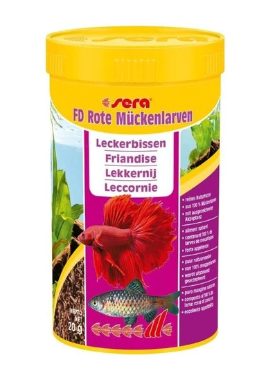 Sera FD Bloodworms (0.15 oz, 50 mL)-0