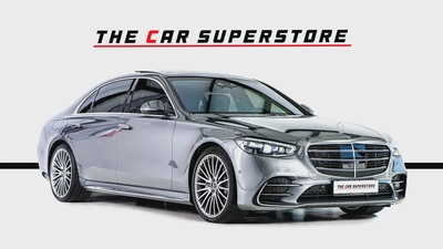 Mercedes Benz S500 L 4 Matic-Low Mileage-Full Options-Premium Metallic Exclusive Paint-1