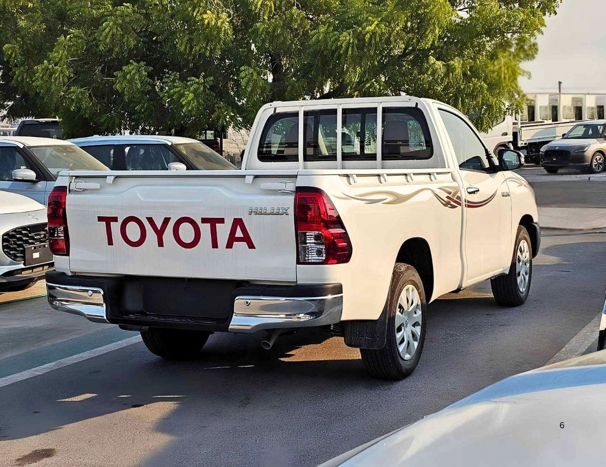Toyota Hilux NARROW BODY SINGLE CABIN || 2.7L PETROL V4 | 4 HOOKS | FR&RR CHROME BUMPERS (CODE # HPMSC2)-4-0