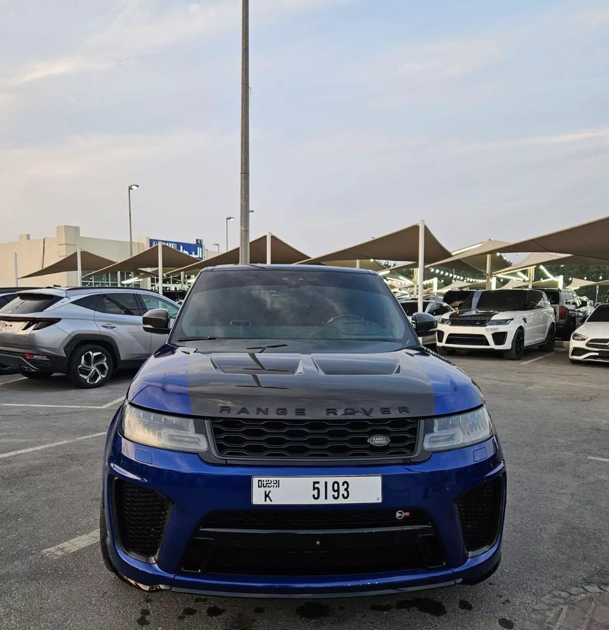 Land Rover Range Rover Sport SVR Range Rover SVR V8 MY2019-17-0