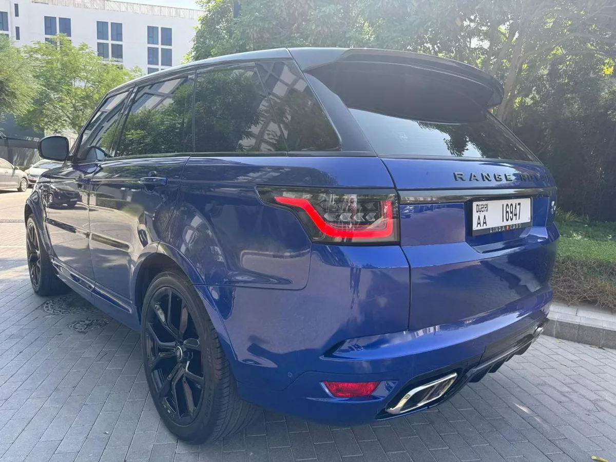 Land Rover Range Rover Sport SVR Range Rover SVR V8 MY2019-1-0