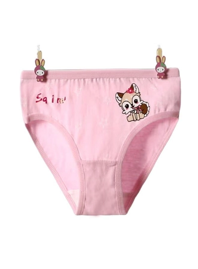 Babyqlo 4 Pack Squirrel Printed Panty Multicolour-2