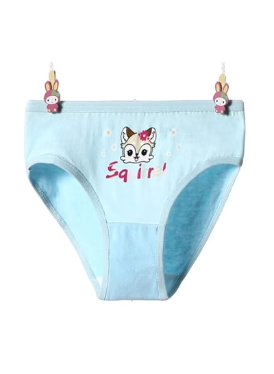 Babyqlo 4 Pack Squirrel Printed Panty Multicolour-3