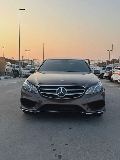 مرسيدس E350 مواصفات امريكية 2016 بحالة جيدة-0