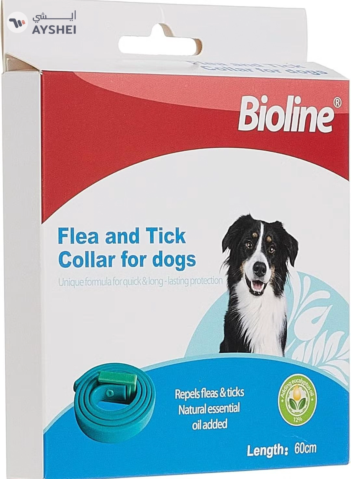 Bioline Flea and Tick Collar for Dogs - 60cm