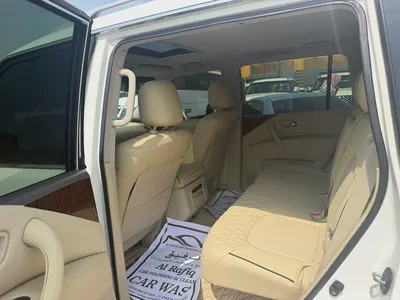 Nissan patrol 2014 fullopshin look 224 white color GCC-3