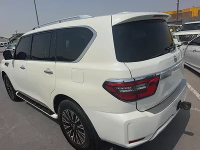 Nissan patrol 2014 fullopshin look 224 white color GCC-5