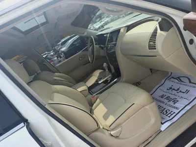 Nissan patrol 2014 fullopshin look 224 white color GCC-8