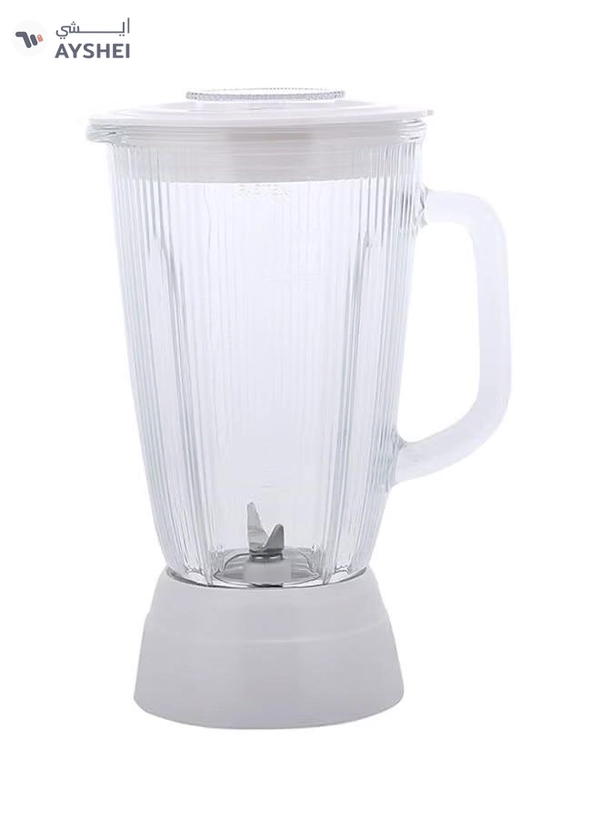 GEEPAS Electric 2-In-1 Blender 1.4 L GSB1603 Silver/White/Clear