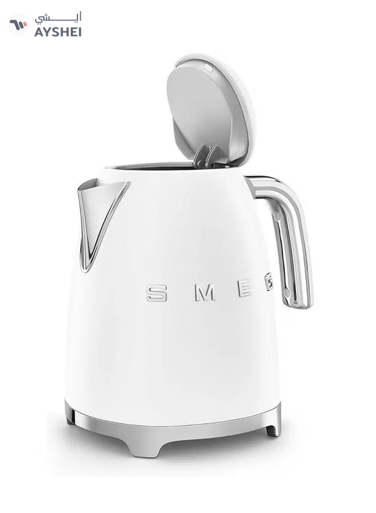 Smeg Retro 50'S Style Kettle Soft Opening Fast Boil 1.7 L 2400 W KLF03WHMAU ‎Matte White-5-5