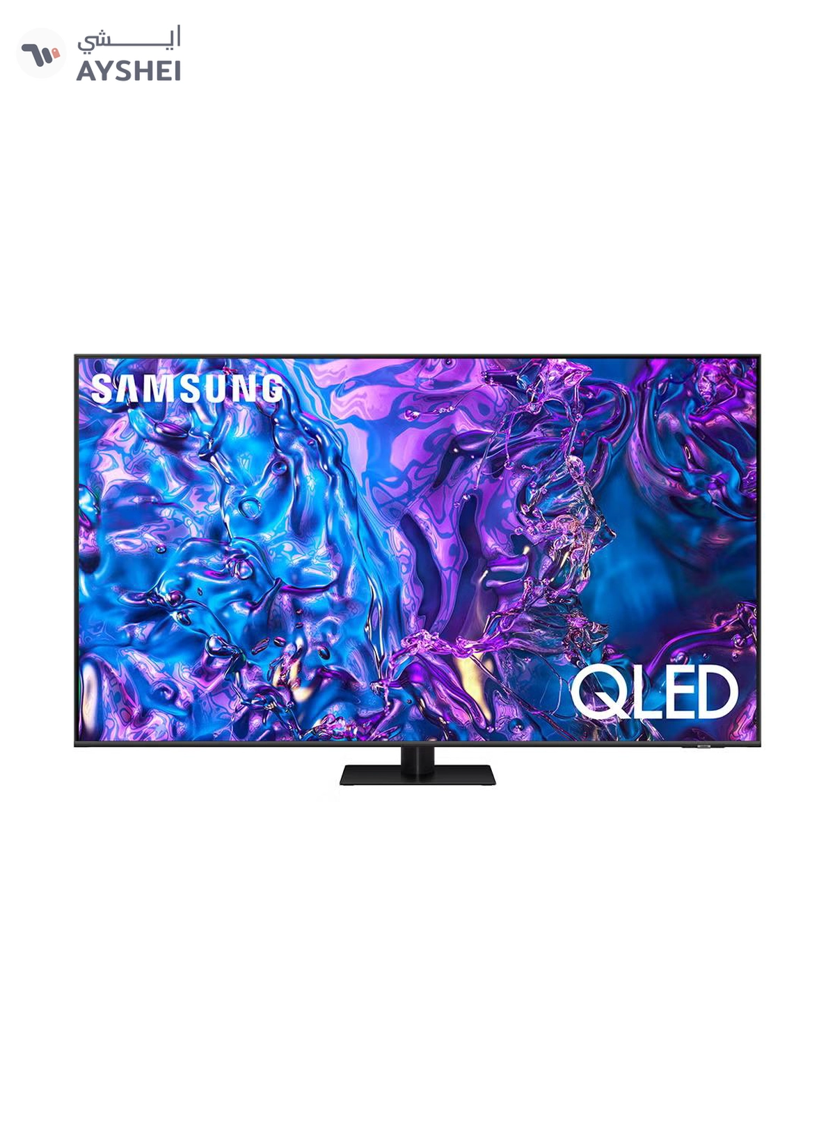Samsung Smart TV, QLED, Q70D, 55 Inch, 2024, International Version 100% Color Volume with Quantum Dot, 4K AI Upscaling, Tizen OS, Motion Xcelerator 120Hz QA55Q70D Titan-0-0