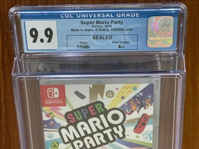 Super Mario Party Vedio Game 2018 Sealed High Grade CGC 9.9-1