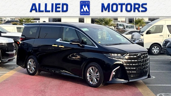 2024 (RIGHT HAND DRIVE) ALPHARD Z 2.5L 7-SEATS PETROL BRAND NEW 0Km FOR EXPORT ONLY