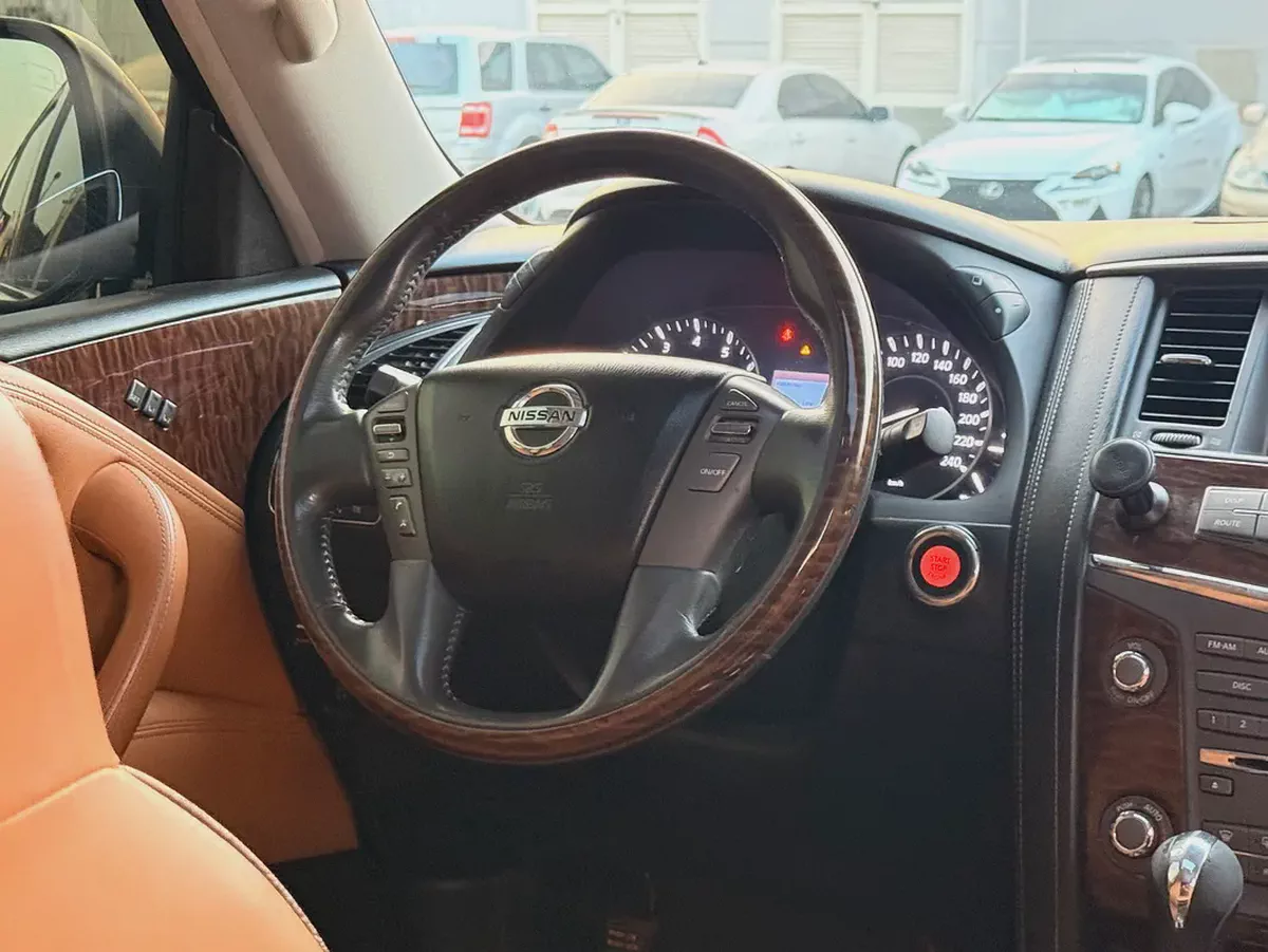 A premium 2015 Nissan Patrol LE titaniumin GCC-13-13
