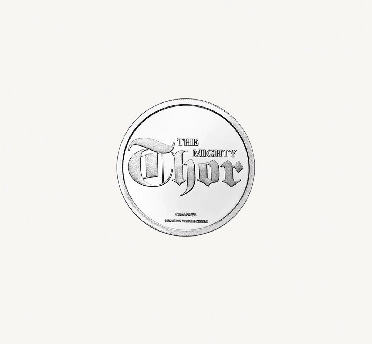 BTC 5 Gram Pure Silver Coin - The Thor-2-2