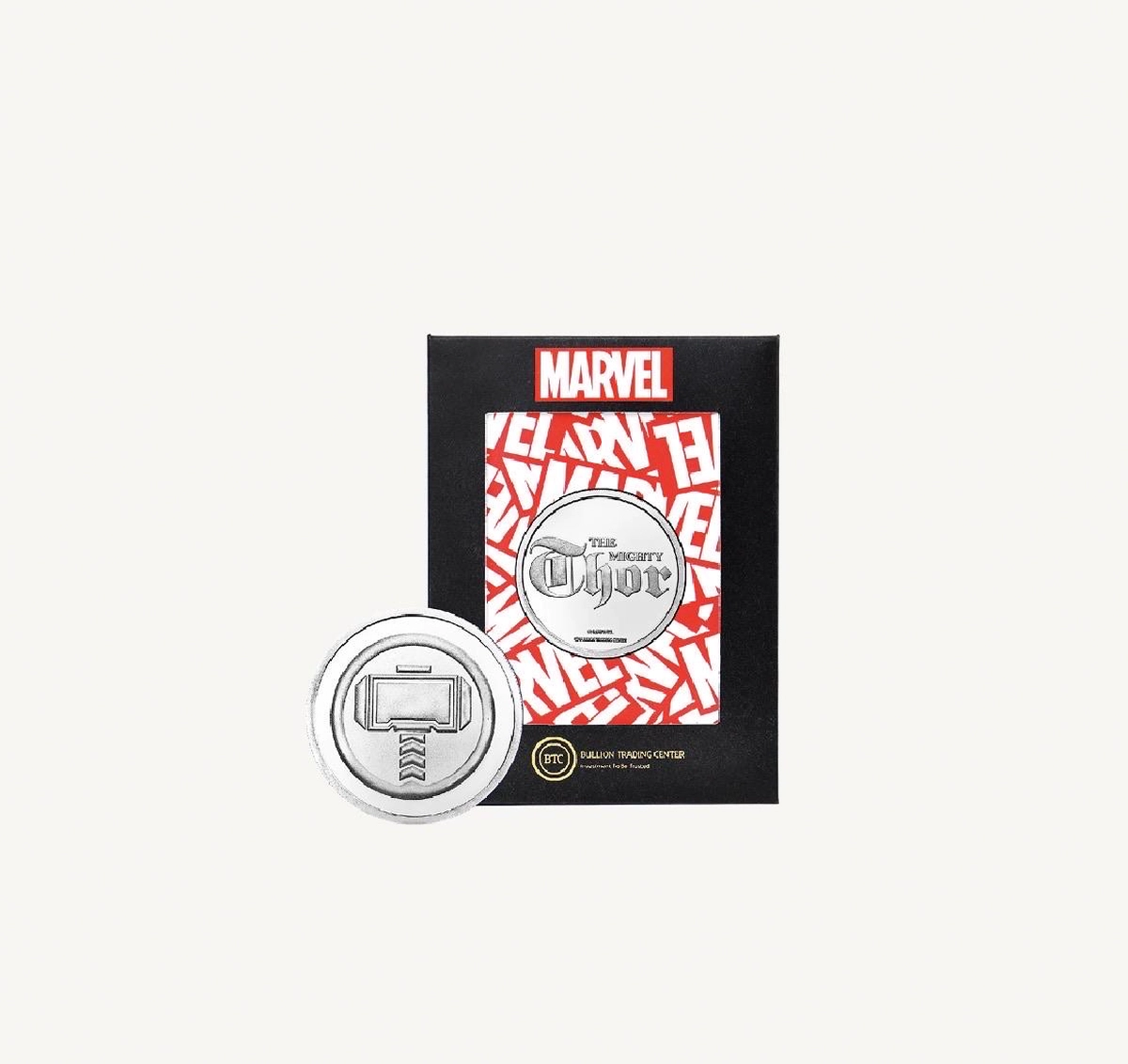 BTC 5 Gram Pure Silver Coin - The Thor-3-3