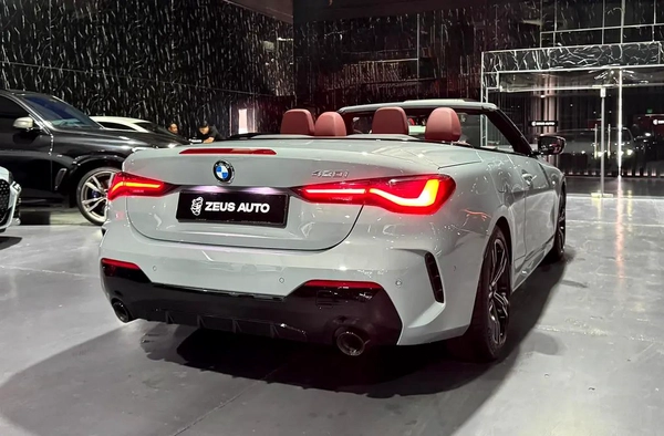 BMW 420i 2025 | GCC | Original paint Low Mileage | Warranty 2028 | Service 2028