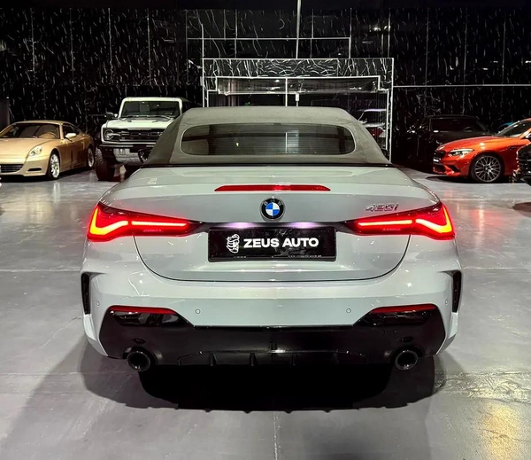 BMW 420i 2025 | GCC | Original paint Low Mileage | Warranty 2028 | Service 2028