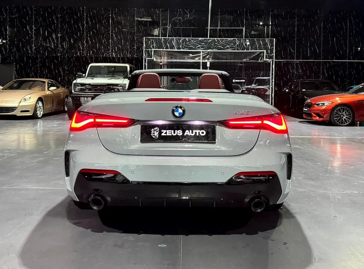 BMW 420i 2025 | GCC | Original paint Low Mileage | Warranty 2028 | Service 2028-3-3