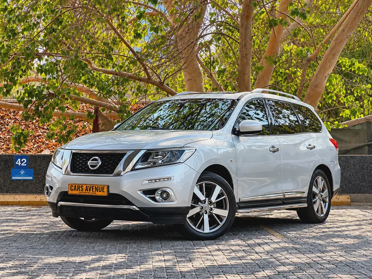 2015 NISSAN PATHFINDER SL | GCC SPECS | 7-SEATER | AED 24,999