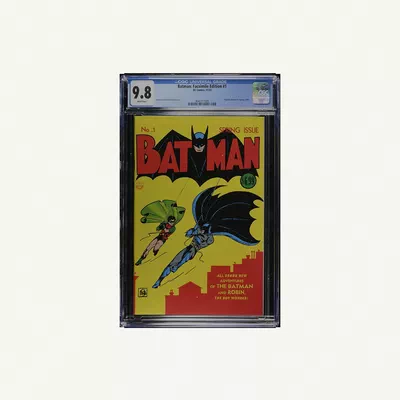 Own a CGC 9.8 Batman: Facsimile Edition #1 (2023)-1