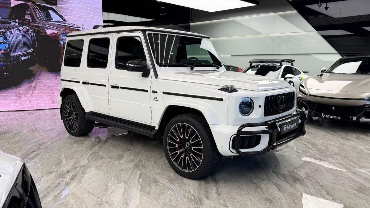 Mercedes Benz G63 AMG STD Mercedes Benz G63 AMG - Double Night Package - 2025