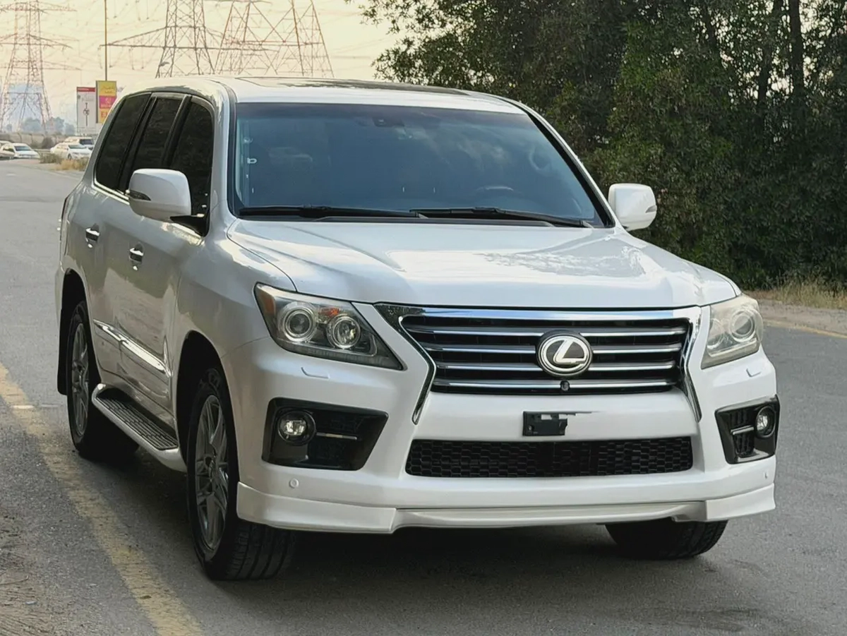 لكزس LX 570 خليجي 2013 خليجي صبغ الوكاله-1-1