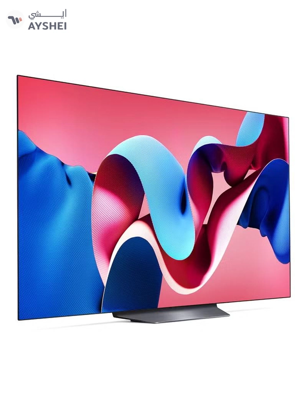 LG 65 Inch 4K OLED WebOS 24 Dolby ATMOS HDR 10 Smart TV, 120HZ, Dolby Vision, HLG,α9 AI Sound Pro (Virtual 9.1.2 Up-mix), Magic Remote included CS4, (2024 Model - KSA Version) - 2 Years Warranty OLED65CS4VA Black