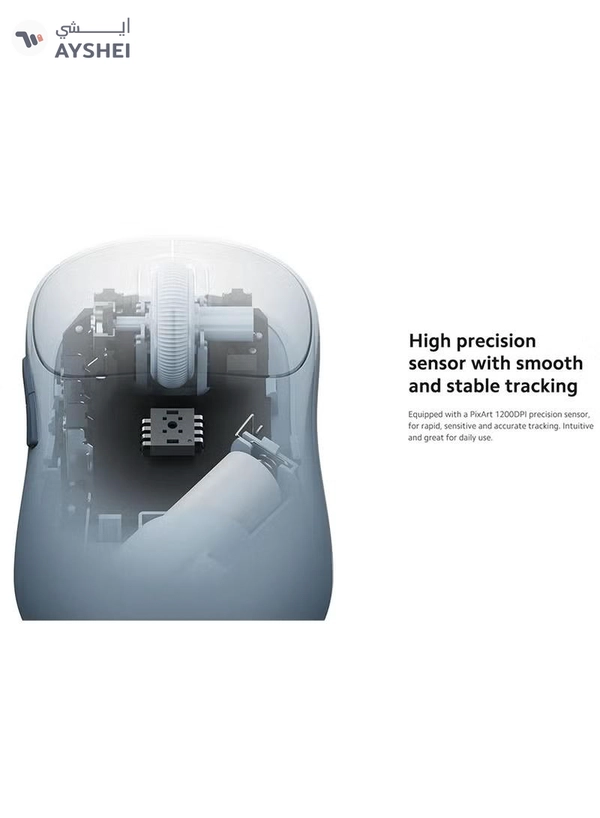 Xiaomi Wireless Mouse Xiaomi 3, 1200DPI, Bluetooth / Wi-Fi - BHR8914GL | Blue