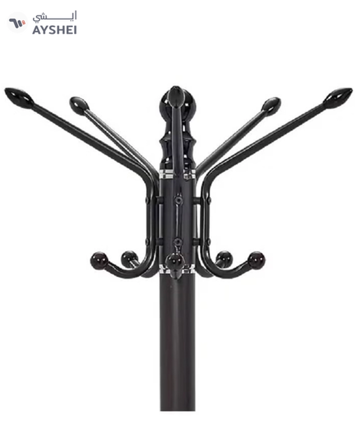 DubaiGallery Coat Stands Coat Racks Metal Coat Rack Coat Stand Metal Hat Coat Stand Heavy Bedroom Hallway Free Standing Clothes Hat Rack Hangers Free-Standing Hanger Rack-1-1
