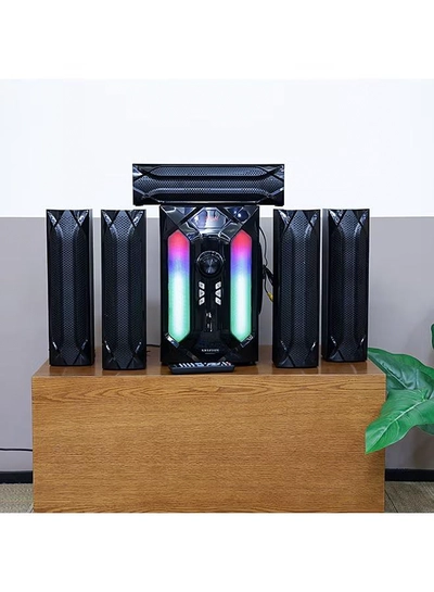 KRYPTON 5.1 Channel Multimedia Speaker System KNMS6083 Black-1
