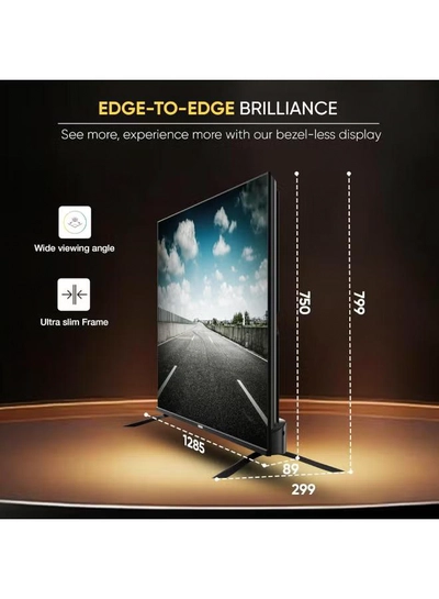 Hisense 43-Inch 4K UHD HDR Smart TV (Vidaa OS) 43A6GE Black-8