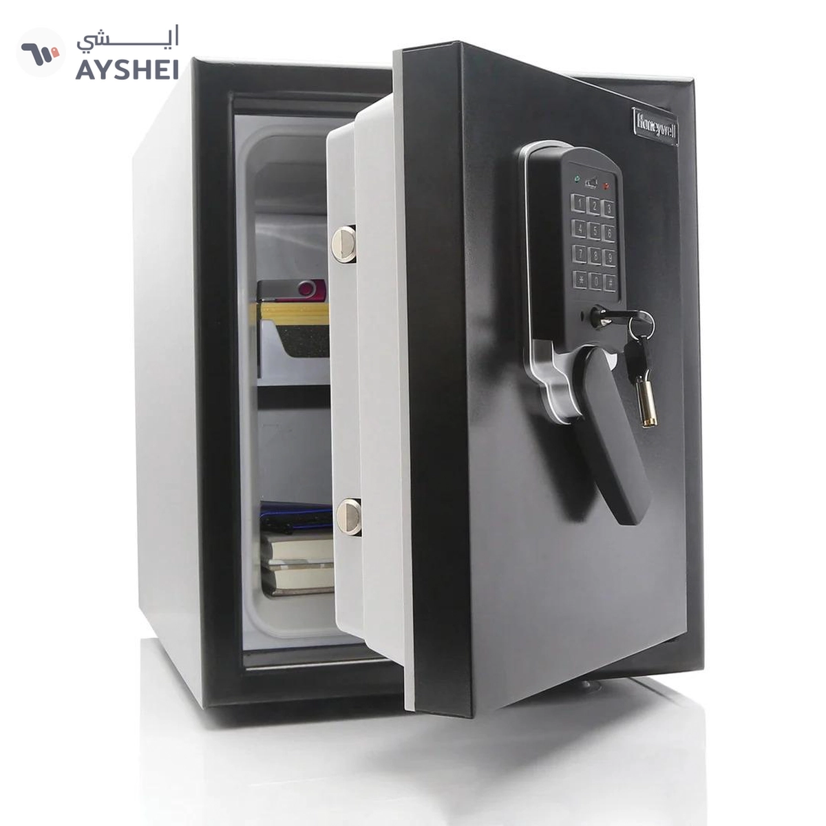 Honeywell Fire & Waterproof Steel Safe, 80 Kgs, 49.5 Liters-1-1