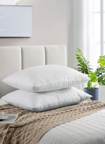 REGAL IN HOUSE Set of 2-Pieces of Hotel Pillows, for Back, Neck, and Shoulder Support Soft -0