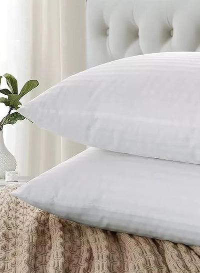 REGAL IN HOUSE Set of 2-Pieces of Hotel Pillows, for Back, Neck, and Shoulder Support Soft -2