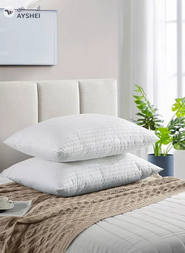 REGAL IN HOUSE Set of 2-Pieces of Hotel Pillows, for Back, Neck, and Shoulder Support Soft