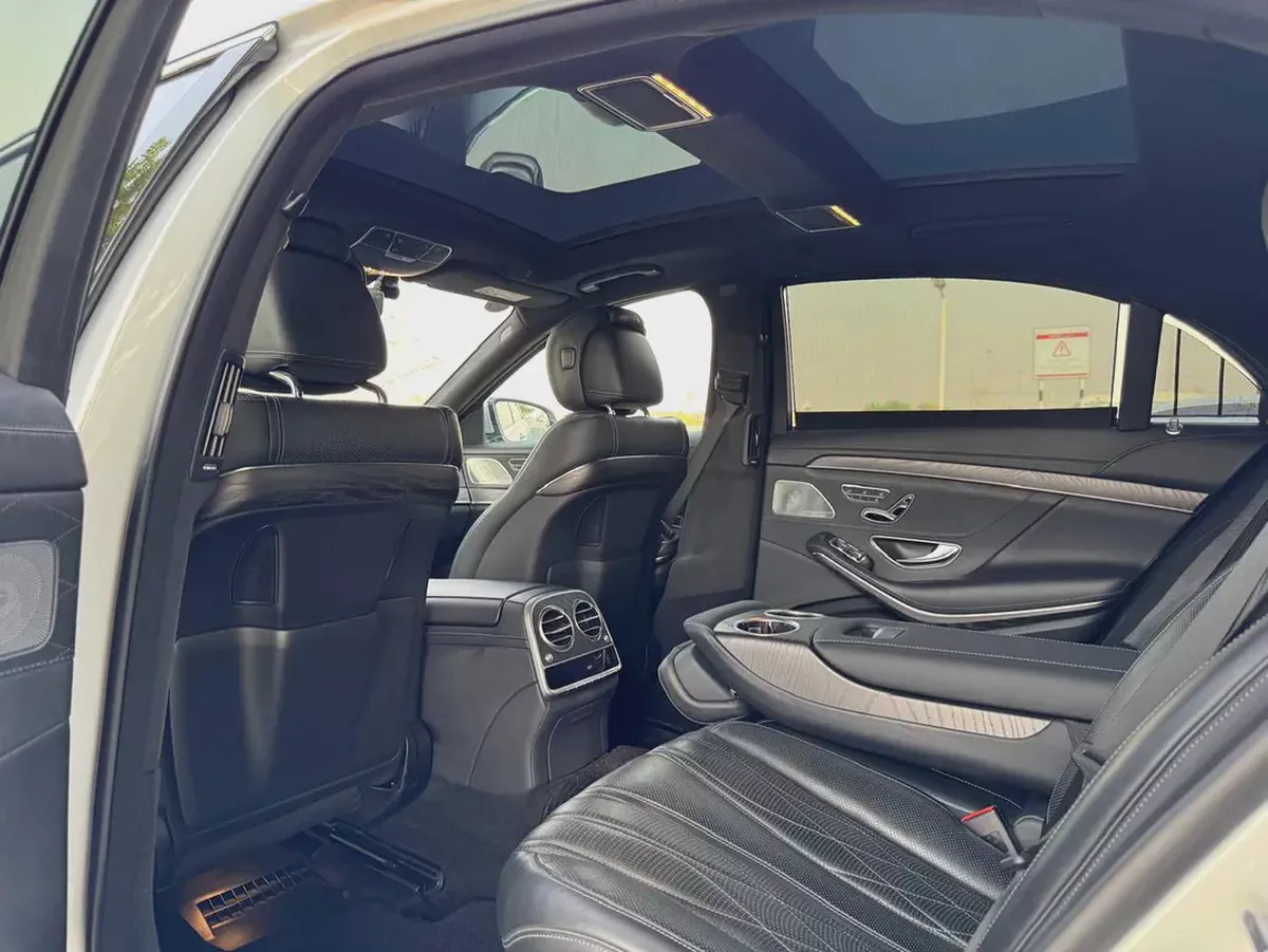 BENZ S63s AMG - 2018 - 6 BUTTONS - CLEAN CAR FRESH JAPAN IMPORT-12-12