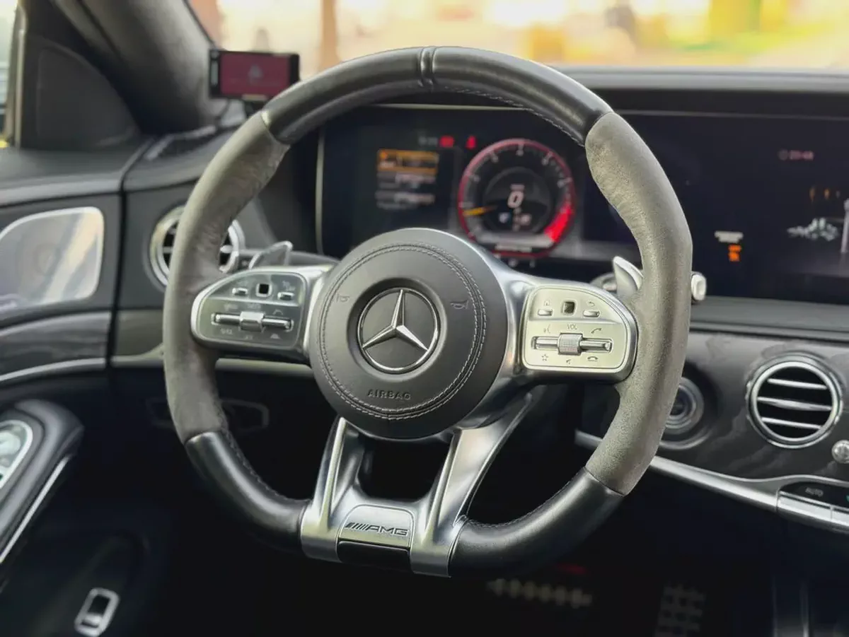 BENZ S63s AMG - 2018 - 6 BUTTONS - CLEAN CAR FRESH JAPAN IMPORT-18-18