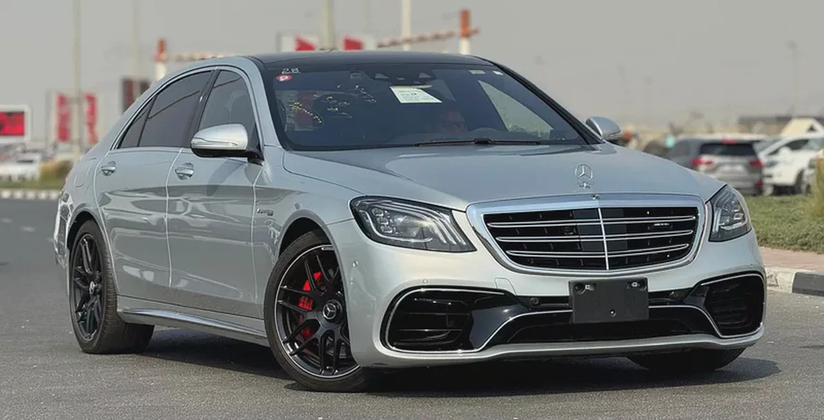 BENZ S63s AMG - 2018 - 6 BUTTONS - CLEAN CAR FRESH JAPAN IMPORT